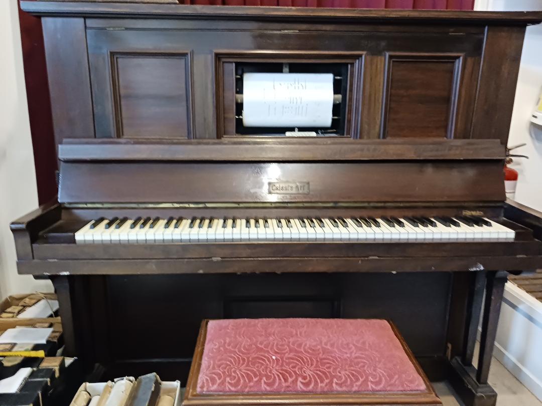 Player piano demonstration 3 Aug 2025